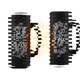 Leaf Blower Couple Halloween Matching Fall Costume Coffee Mug | Mazezy