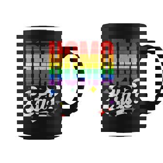Lgbtq Pride Homo Estás And Heart Gay Support Coffee Mug - Monsterry