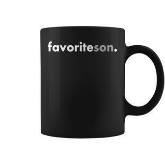 Minimalist Favorite Son Coffee Mug - Monsterry