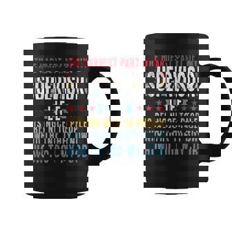 Profession Quoteupervisor Taza de café - Regaloses