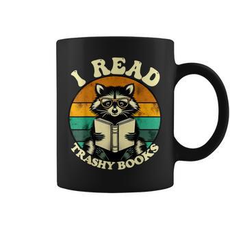Raccoon Smutty Book Lover Spicy Romance Novels Women's Coffee Mug - Thegiftio UK