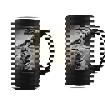 Seal Selfie Ufos Coffee Mug - Monsterry