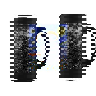 Sheep Van Gogh Style Starry Night Coffee Mug | Mazezy