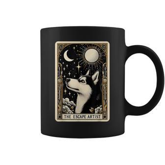 Siberian Husky Tarot Card Husky Lover Women Coffee Mug - Thegiftio