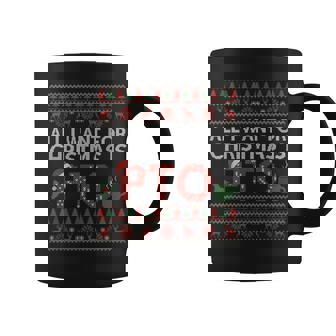 All I Want For Christmas Is Pto Matching Ugly Sweater Coffee Mug | Seseable FR