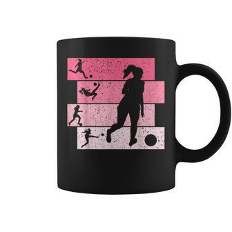 Fußball Mädchen Fußballerin Fussball Damen Tassen - Geschenkecke