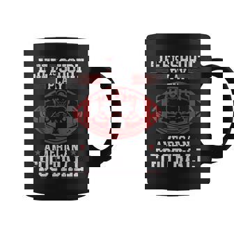 Fútbol Americano Laida Es Un Juego Corto American Football Taza de café - Regaloses