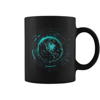 Futuristic Earth Coffee Mug - Thegiftio UK