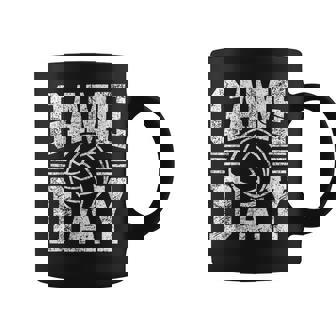 Game Day Volleyball Player Team Volleyball Season Coffee Mug | Seseable CA