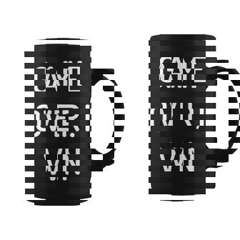 Game Over I Win Coffee Mug | Mazezy