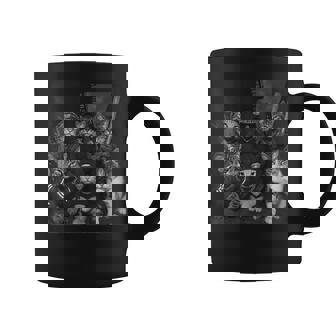 Gangster Cats Vintage Kitty Gang Meme Coffee Mug | Seseable UK