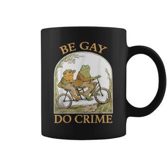 Be Gay Do Crime Frog And The Toad Lgbtq Gay Pride Coffee Mug - Thegiftio
