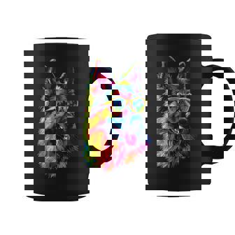 German Shepherd Lovers Pop Art German Shepherd Coffee Mug | Mazezy