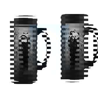 Ghost Heart Hands Scary Face Horror Poster Halloween 2025 Coffee Mug | Seseable FR