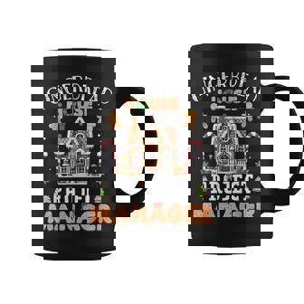 Gingerbread House Project Manager Cookie Baking Xmas Coffee Mug | Mazezy