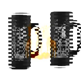 Giraffe Boo Mummy Witch Halloween Costume Giraffe Pumpkin Coffee Mug | Mazezy