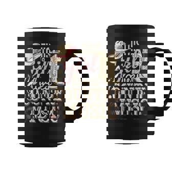 This Girl Loves Country Music Coffee Mug - Monsterry