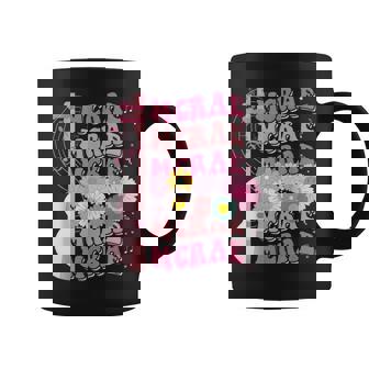 Girl Retro Mcrae Groovy Flower First Name Personalized 80'S Coffee Mug | Seseable CA