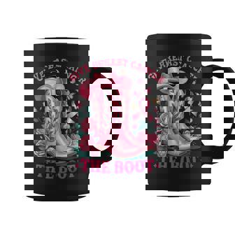Give Breast Cancer The Boot Cancer Awareness Coffee Mug | Mazezy