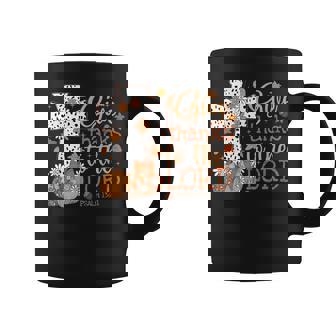 Give Thanks To The Lord Jesus Thanksgiving Autumn Christian Coffee Mug | Mazezy