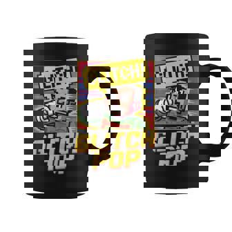 Glitch Pop Pop Culture Retro Video Game Tank Top Coffee Mug | Mazezy