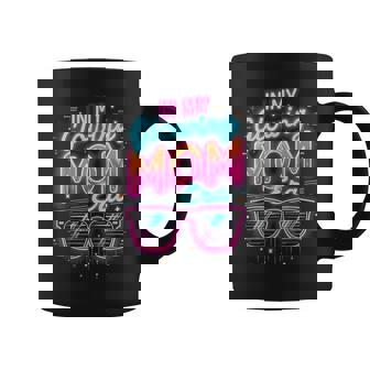 In My Glowing Mom Era Groovy Colorful Bright Coffee Mug | Seseable CA