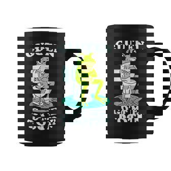 Gluten Free Gluten Got Me Tootin Gluten Intolerant Coffee Mug | Mazezy