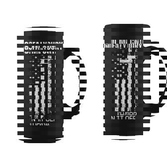 God Family Country In That Order Patriotic Christian Us Flag Coffee Mug - Seseable