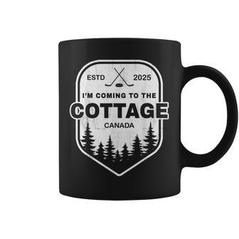 Going To The Cottage Hockey 2026 Couples Romantic Coffee Mug - Thegiftio UK