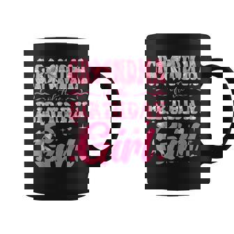 Grandma Of The Birthday Girl Family Pink Coquette Bow Coffee Mug | Seseable UK