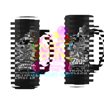 Grandma Of Birthday Girl Gracie Pink Doll Family Decorations Coffee Mug - Monsterry