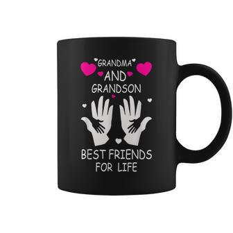 Grandma And Grandson Best Friends For Life Coffee Mug - Thegiftio UK