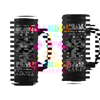 Grandpa Of The Birthday Girl Princess Afro Melanin Unicorn Coffee Mug | Mazezy