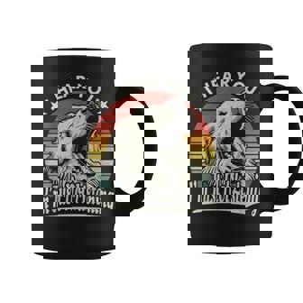 Great Pyrenees I Hear You I´M Just Not Listening Yawning Dog Coffee Mug - Monsterry