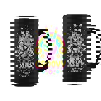 Groovy Hippie Tie-Dye Costume Des Années 60 Et 70Igne De La Paix Tasse - Cadeauxyz