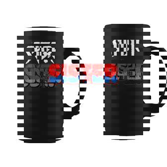 Groovy Spider Sister Matching Family Birthday Party Theme Coffee Mug - Monsterry