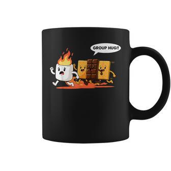 Group Hug Marshmallow Smores Camping Outdoor Coffee Mug | Seseable CA