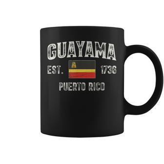 Guayama City In Puerto Rico Est 1736 Puerto Rico Flag Coffee Mug - Thegiftio UK