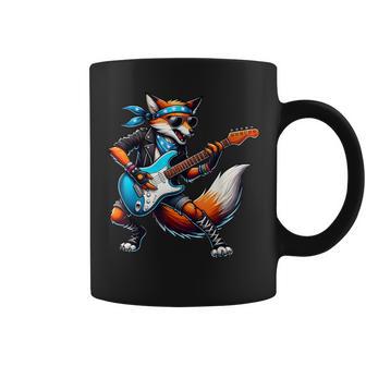 Guitare Punk Renard Rock'n Roll Gothique Pour Enfants Rocktar Drôle Tasse - Cadeauxyz