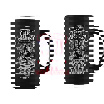 I Like Guns Dogs And Maybe 3 People Back Print Gun Dog Coffee Mug - Monsterry