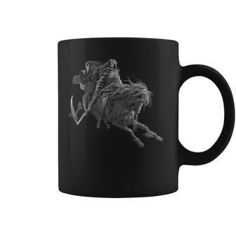 Gustave Dore Muerte En El Caballo Pálido Taza de café - Regaloses
