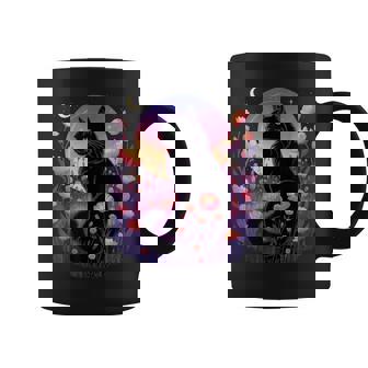 Halloween Black Cat Costume Mystical Cat Lover Girls Coffee Mug | Seseable FR