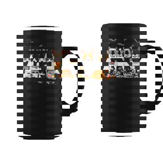 Halloween Corgi Ghost Spooky Corgi Lovers Dog Mama Papa Coffee Mug - Monsterry