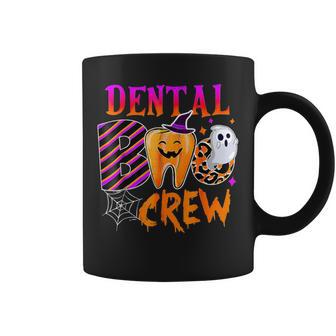 Halloween Dental Boo Crew Th Dentist Spooky Coffee Mug - Thegiftio