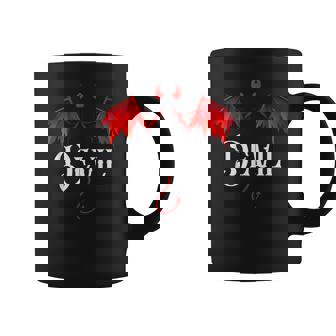Halloween Devil Matching Couple Vintage Spooky Costume Coffee Mug | Seseable FR