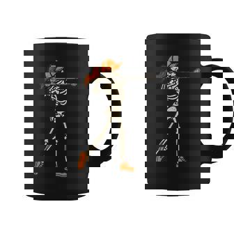 Halloween Golf Skeleton Golf Halloween Coffee Mug - Monsterry
