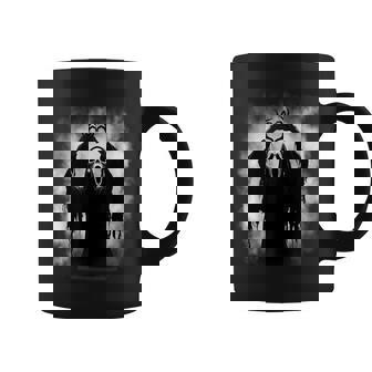 Halloween Scary Face Horror Creepy Ghost Heart Hands Spooky Coffee Mug | Seseable UK