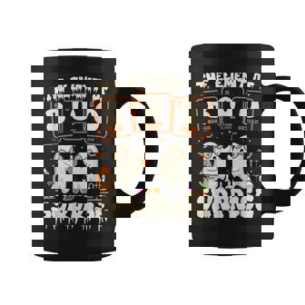 Halloween Science Ghost Teacher The Element Of Surprise Coffee Mug | Mazezy