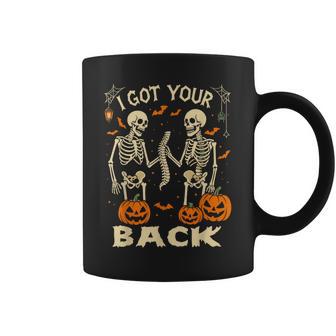 Halloween Skeleton Sarcastic Bone I Got Your Back Coffee Mug - Thegiftio UK