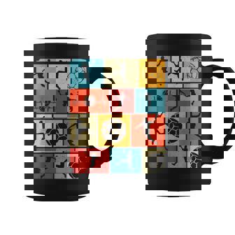 Hand Handball Joueur Handballeur France Enfant Garçon Retro Tasse - Cadeauxyz